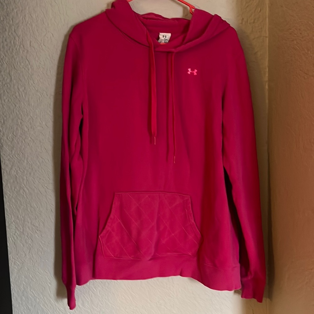 Pink Under Armor Hoodie